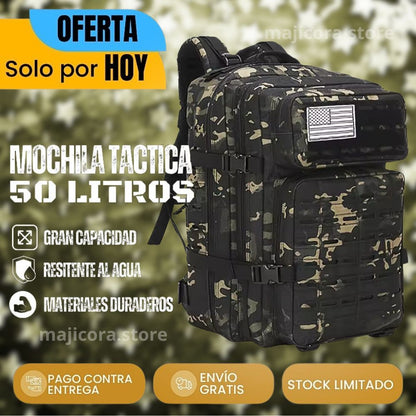 TITAN ELITE 50 MORRAL TACTICO MILITAR 50 L